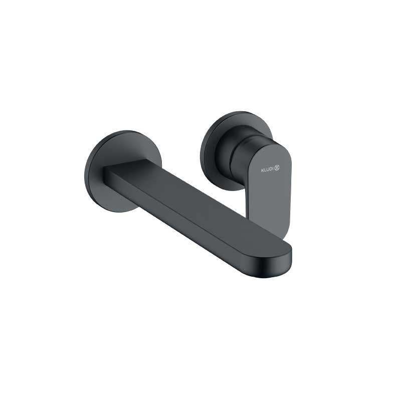 KLUDI-LOUVA concealed single lever basin mixer DN 15 Matt Black
