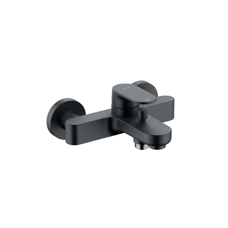 KLUDI-LOUVA single lever bath-and shower mixer DN 15 Matt Black