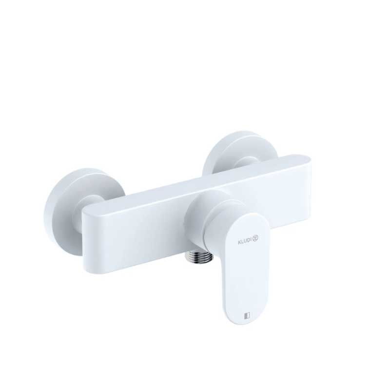 KLUDI-LOUVA single lever shower mixer DN 15 Matt White