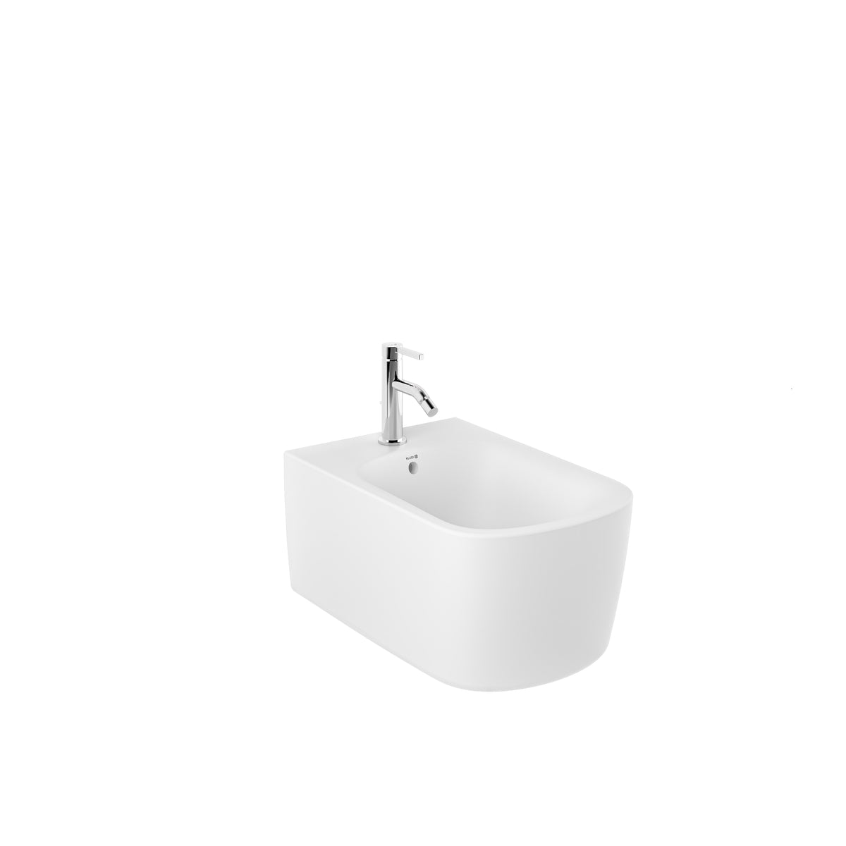 KLUDI-RESA S WALL HUNG BIDET WITH HIDDEN FIXATIONS - Matt Black