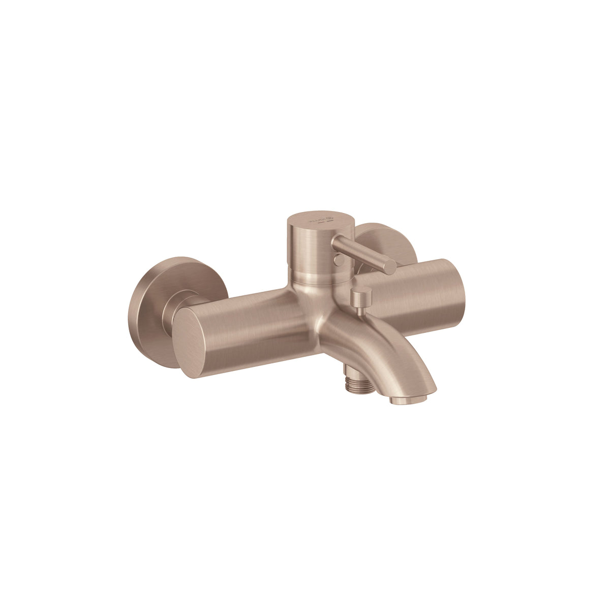KLUDI BOZZ single lever bath and shower mixer DN 15 Brushed Bronze