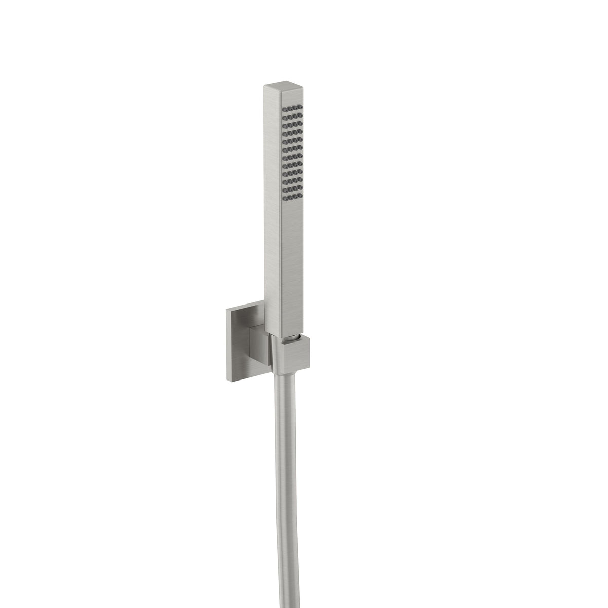 KLUDI-A-QA 1S hand shower set DN 15 Brushed Nickel