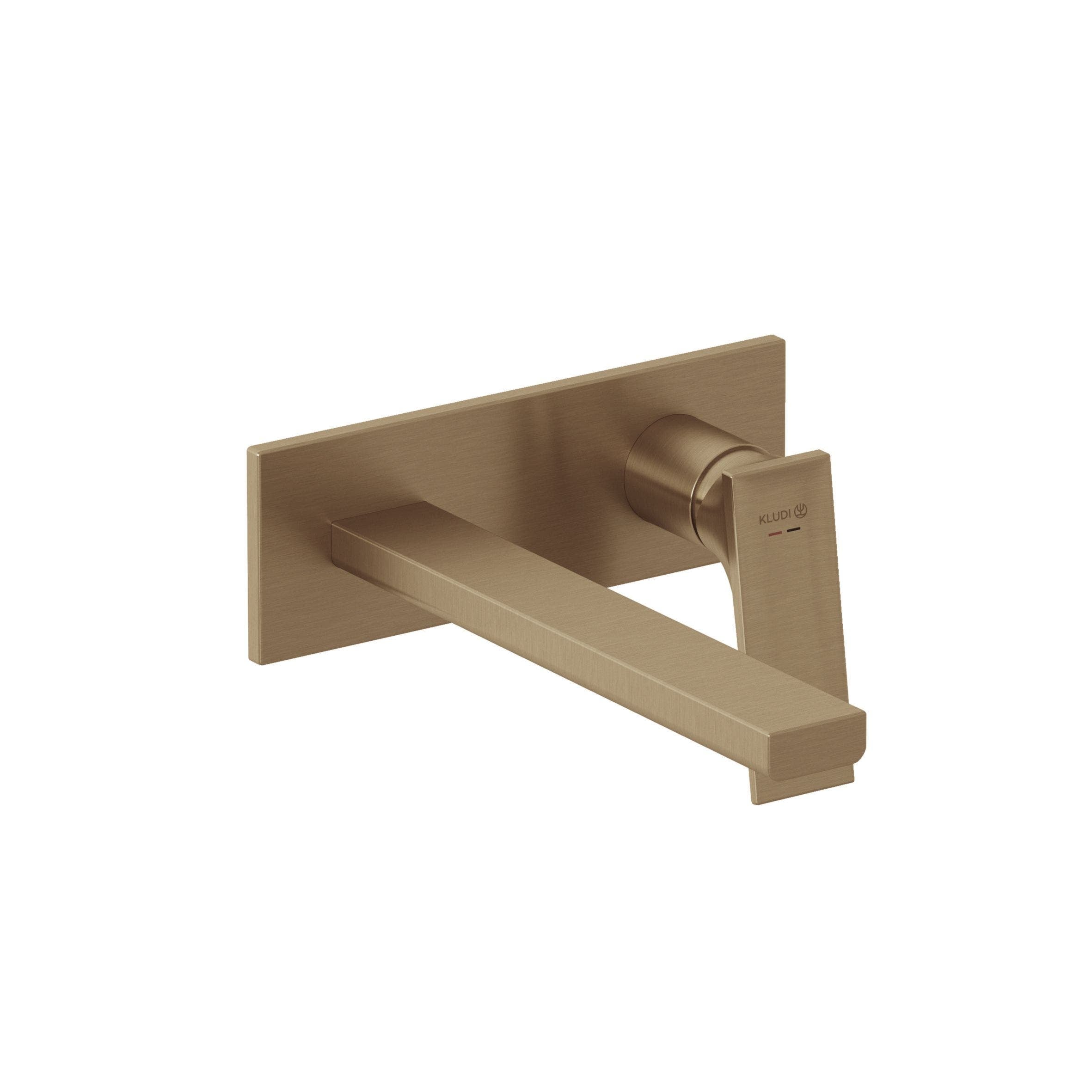 KLUDI-DECUS concealed two hole wall mounted basin mixer