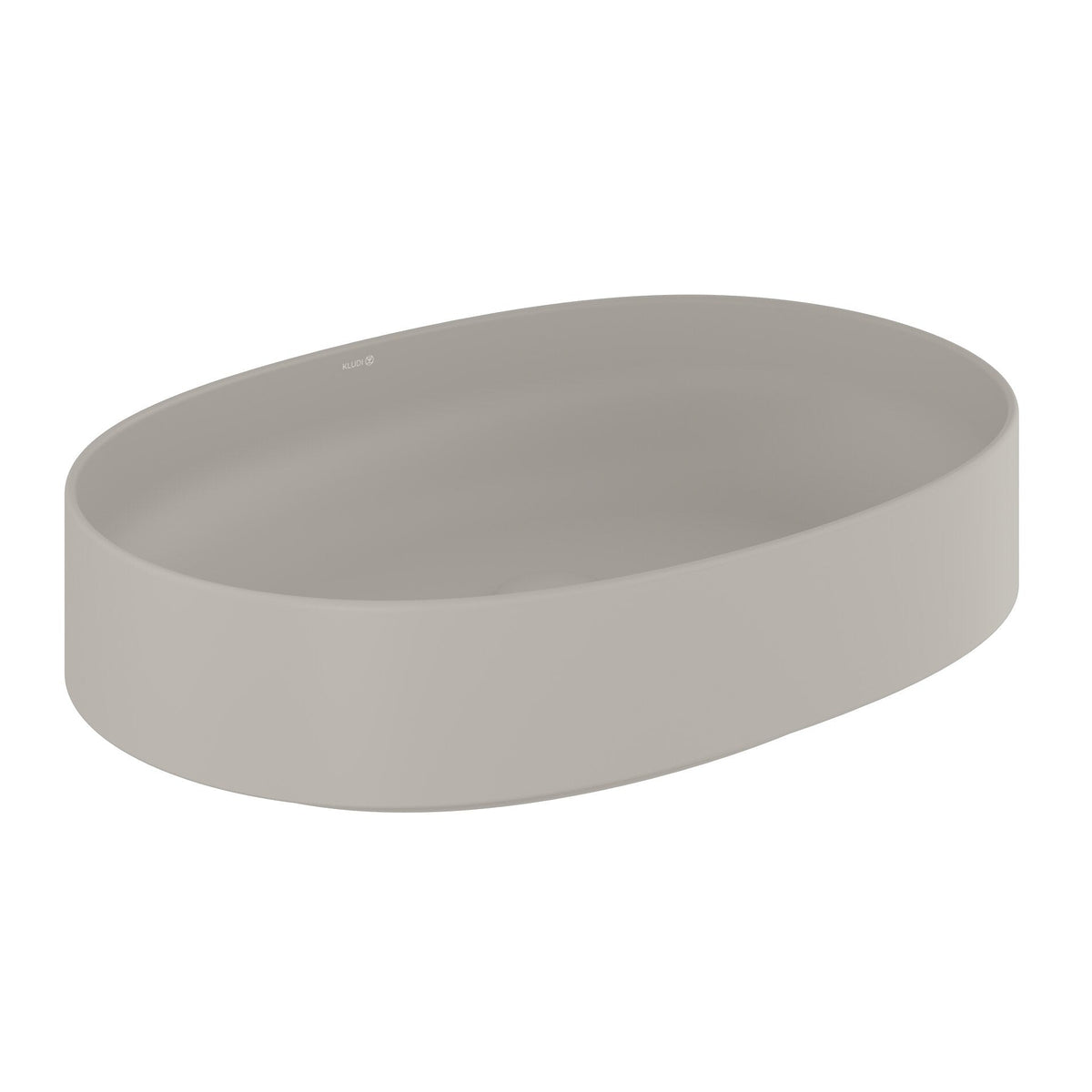 KLUDI-RESA O COUNTERTOP WASHBASIN 60x40cm Matt Black