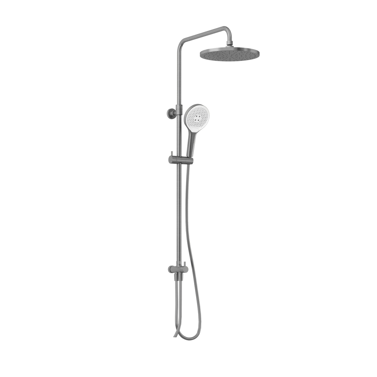 KLUDI-A-QA dual shower system Brushed Gunmetal