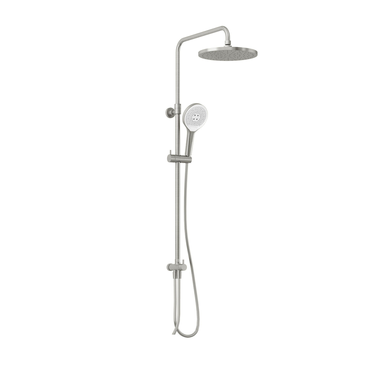 KLUDI-A-QA dual shower system Brushed Nickel