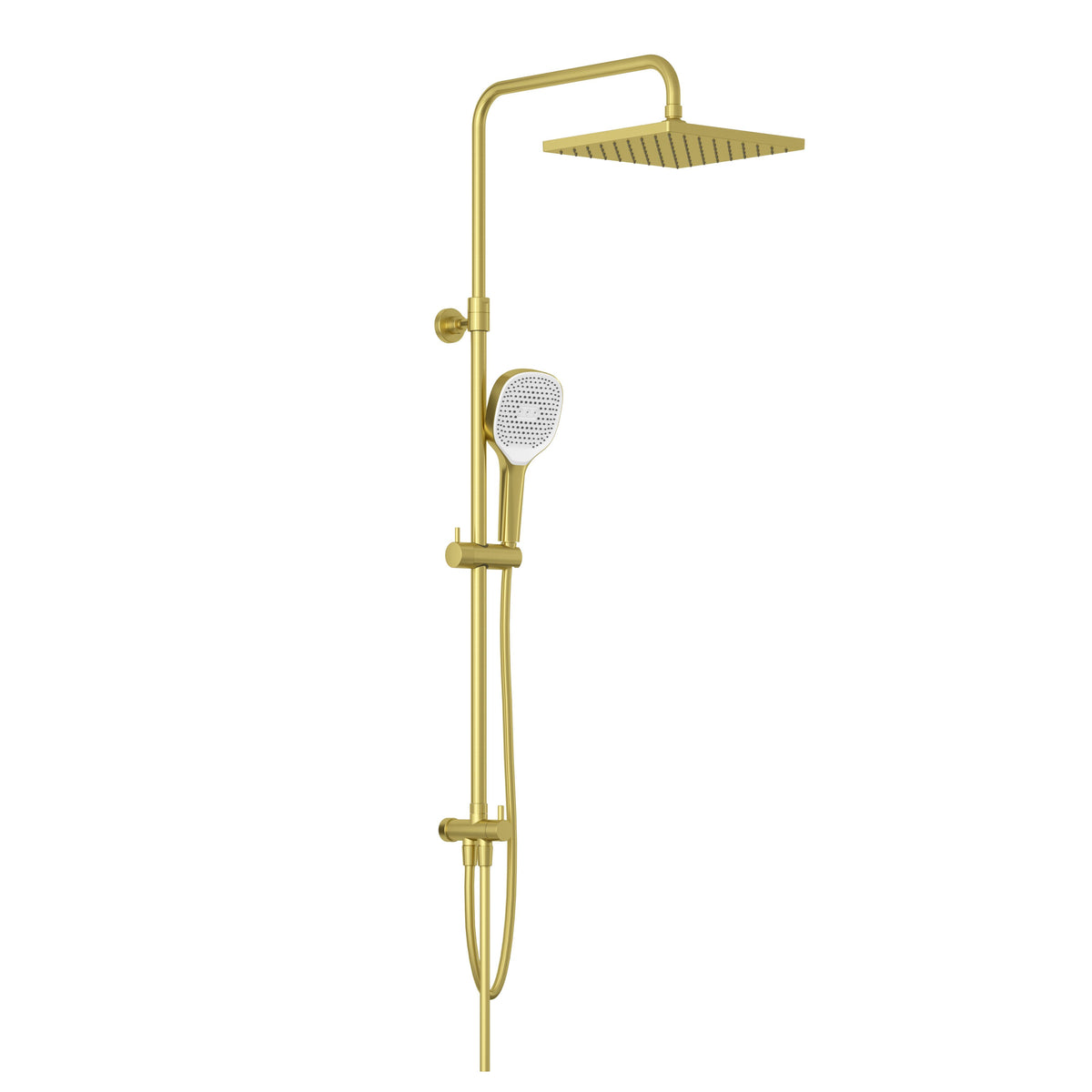 KLUDI-A-QA dual shower system Brushed Gold