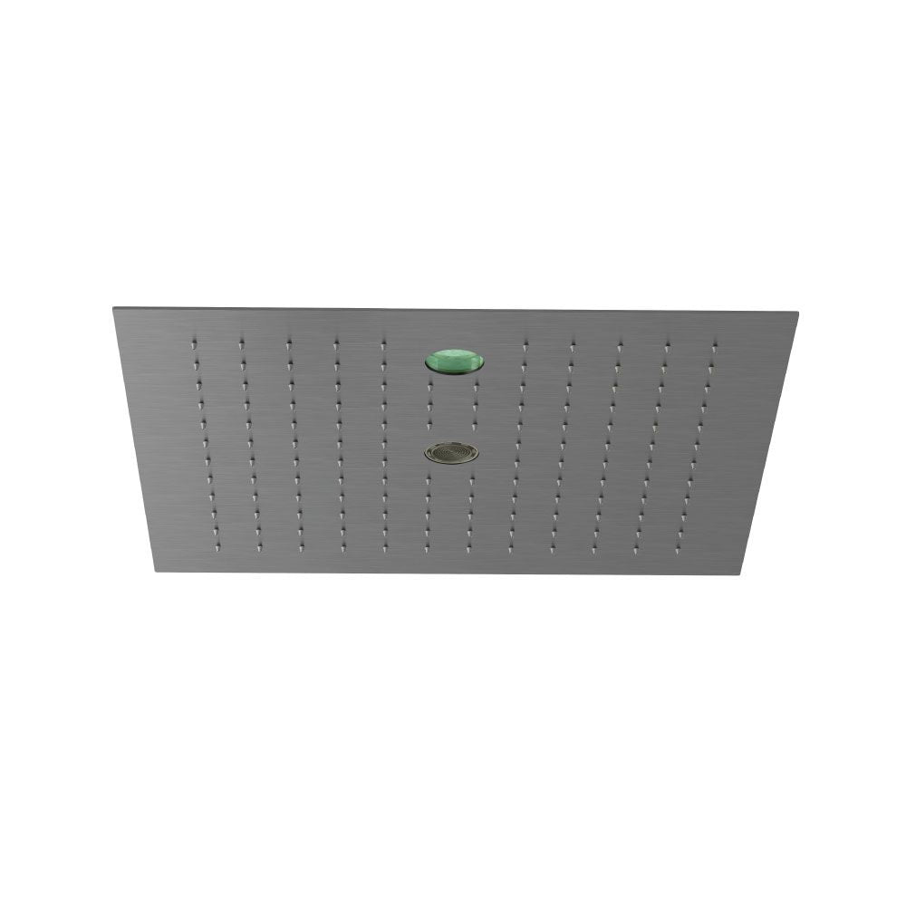 KLUDI-ASANA head shower 1 S 440mm x 440mm Brushed Gunmetal