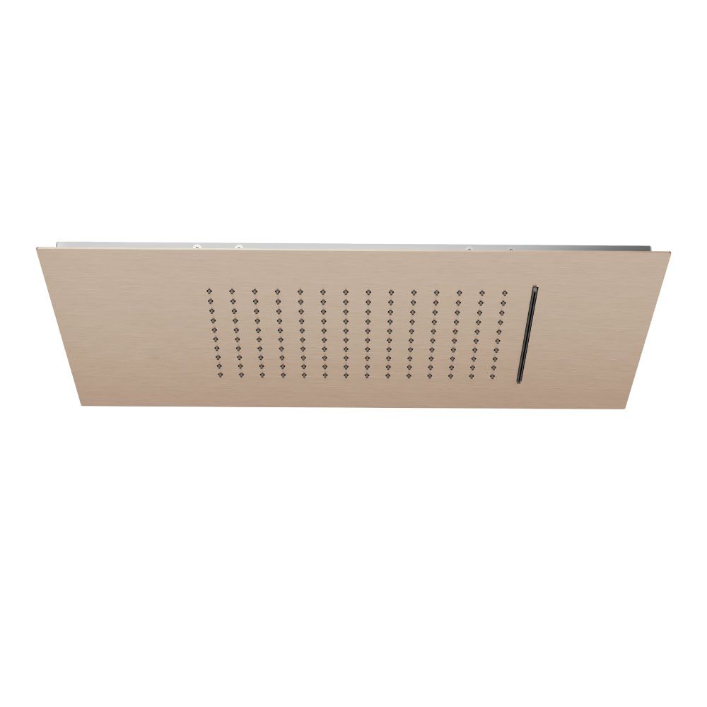 KLUDI-ASANA head shower 2 S 600mm x 300mm DN 15 Brushed Bronze