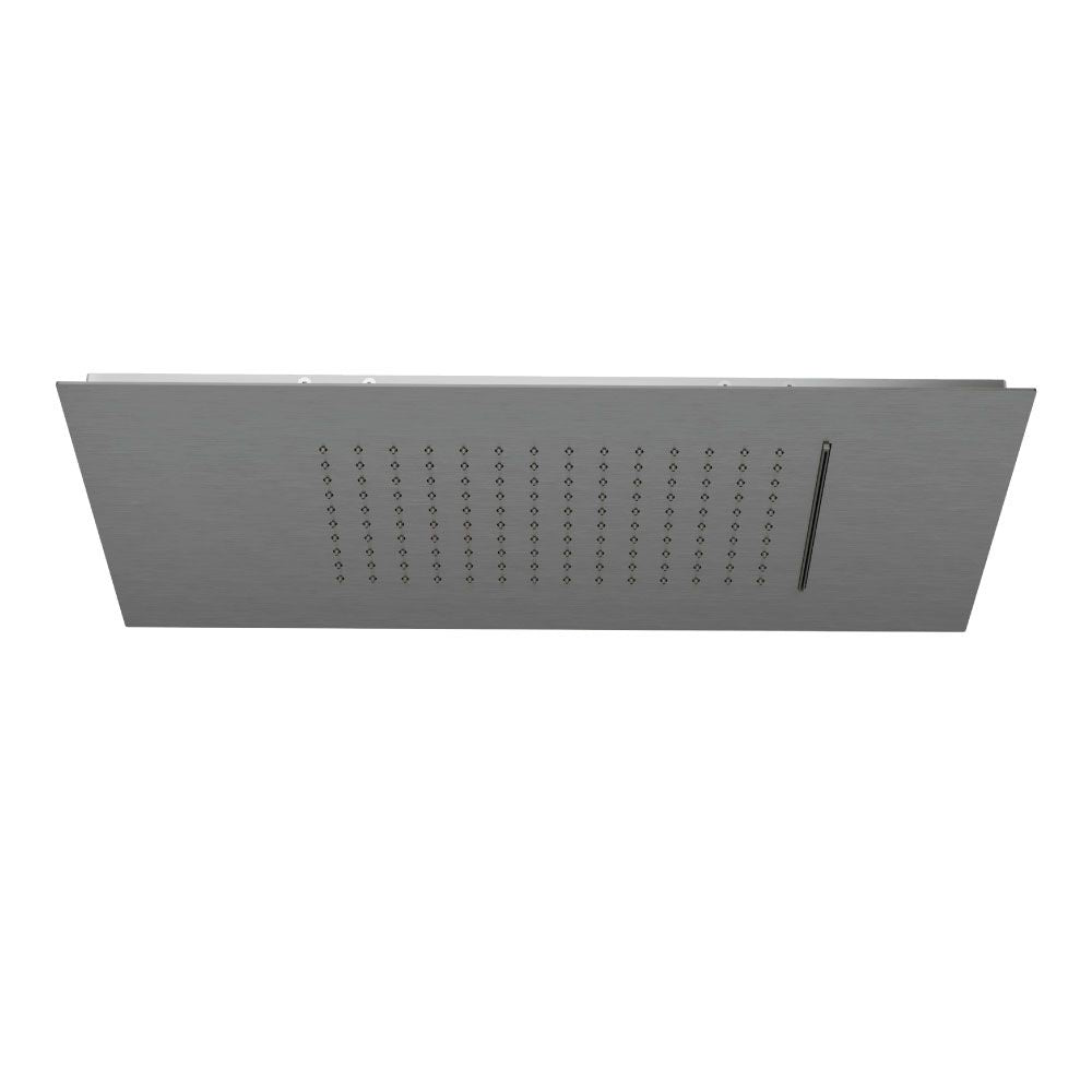 KLUDI-ASANA head shower 2 S 600mm x 300mm DN 15 Brushed Gunmetal