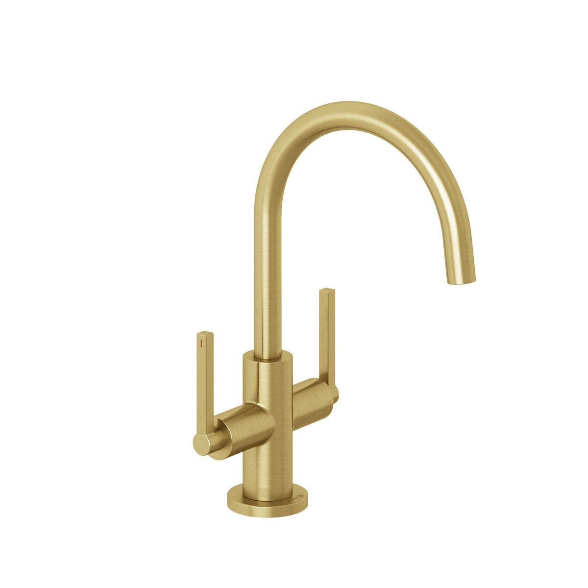 KLUDI-NOVA FONTE Puristic Basin mixer DN 15 Brushed Gold