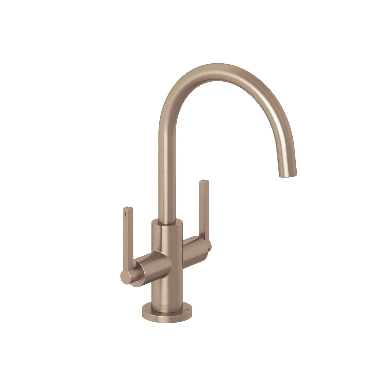 KLUDI-NOVA FONTE Puristic Basin mixer DN 15 Brushed Bronze
