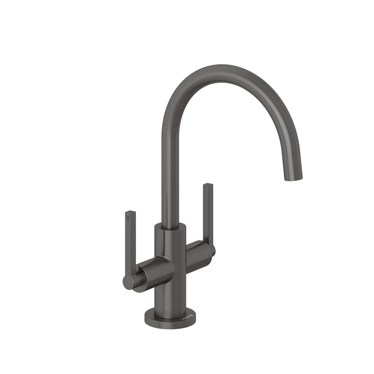 KLUDI-NOVA FONTE Puristic Basin mixer DN 15 Brushed Gunmetal