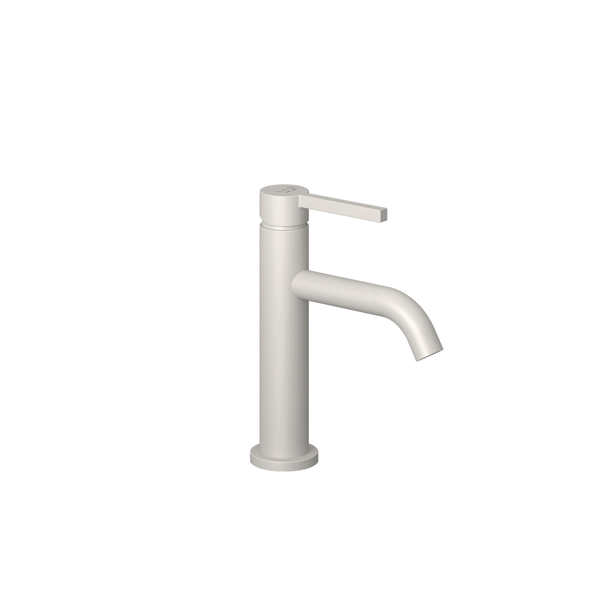 KLUDI-NOVA FONTE Pura Single lever basin mixer 100 DN 15 Matt Light Dove