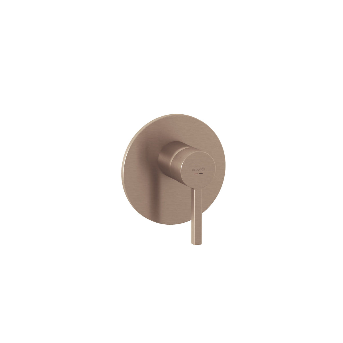 KLUDI-NOVA FONTE Puristic concealed single lever shower mixer Brushed Bronze