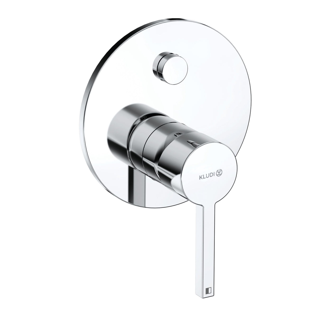KLUDI-NOVA FONTE Puristic concealed single lever bath and shower mixer Chrome