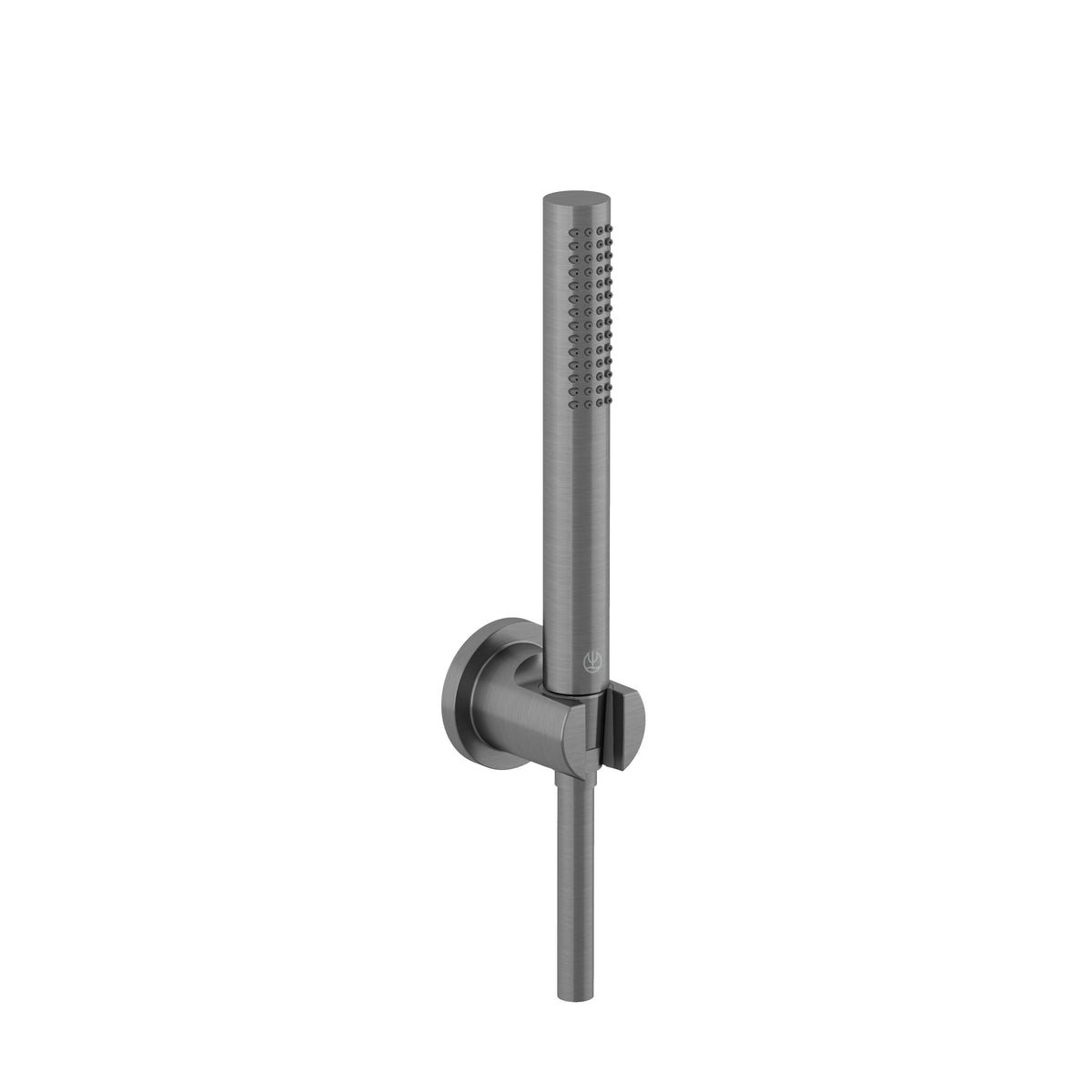 KLUDI-NOVA FONTE Puristic bath shower set 1S Brushed Gunmetal
