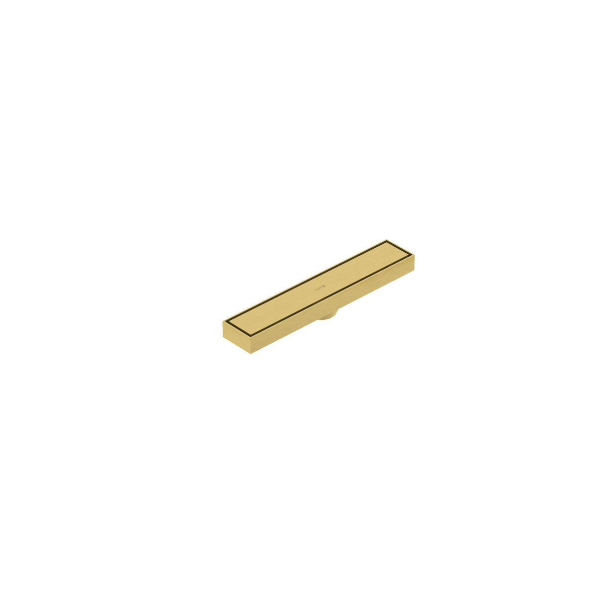 KLUDI-FLUVIA linear shower drain (tile insert dual purpose) Brushed Gold
