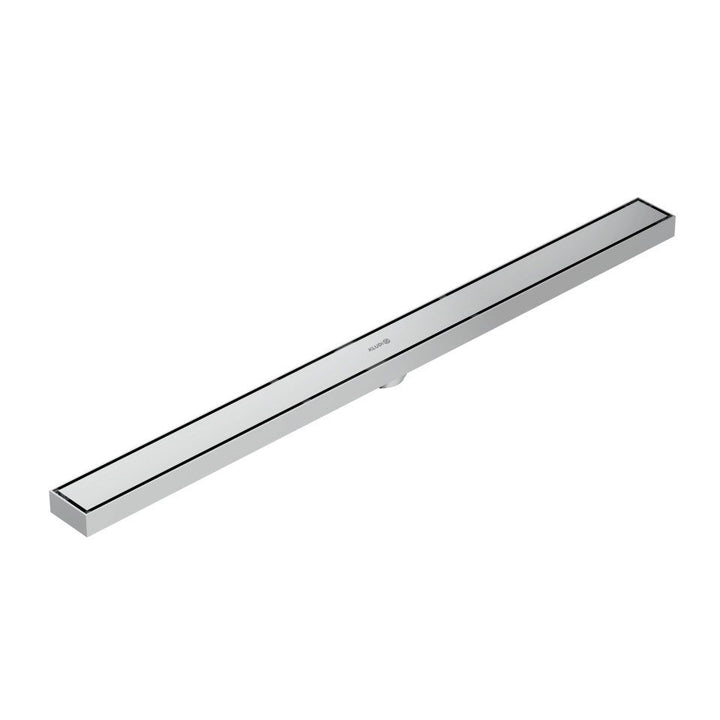 KLUDI-FLUVIA linear shower drain (tile insert dual purpose) Chrome
