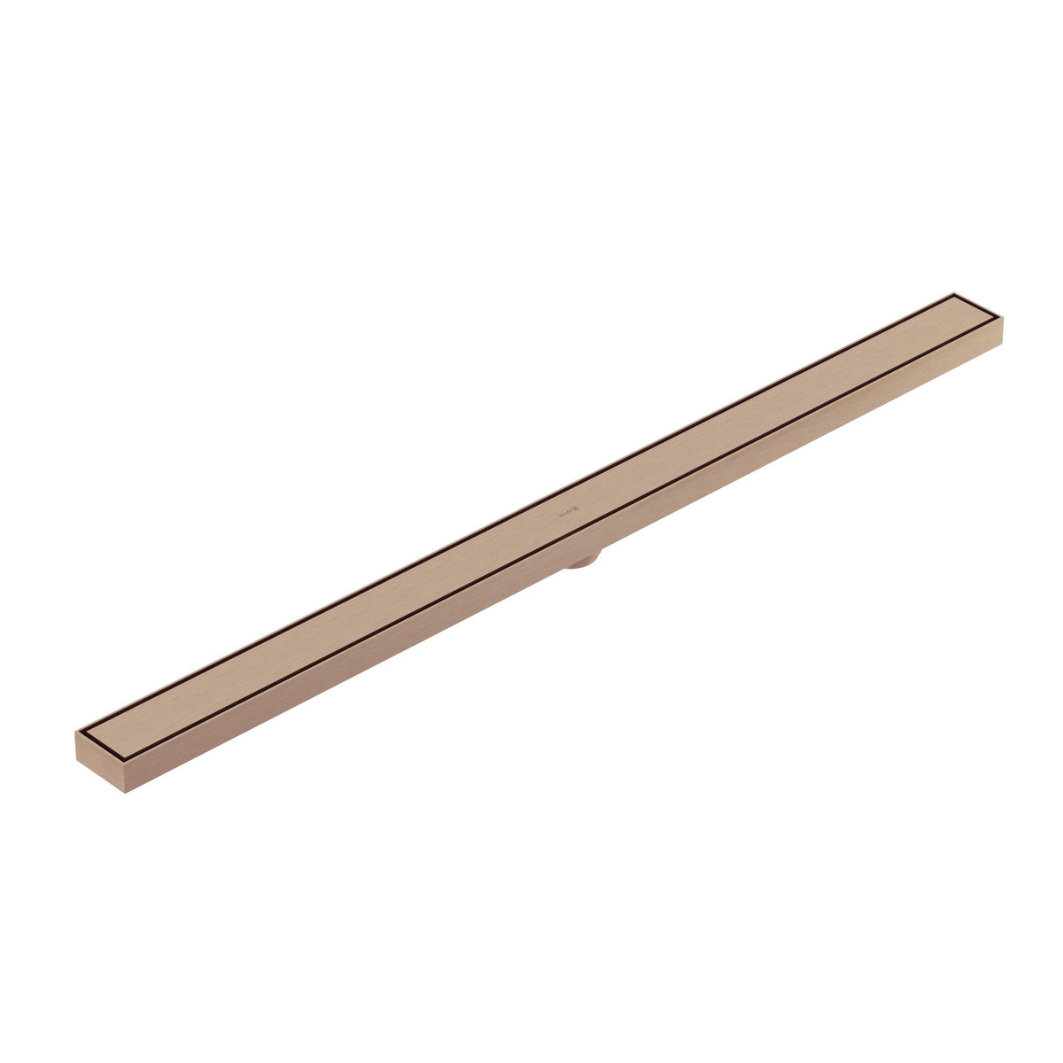 KLUDI-FLUVIA linear shower drain (tile insert dual purpose) Brushed Bronze