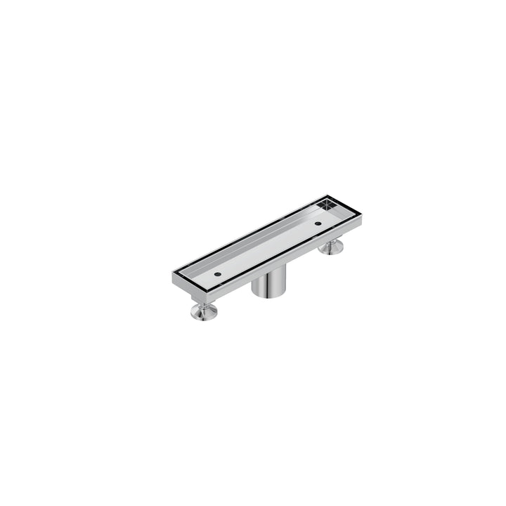 KLUDI-FLUVIA linear shower drain (tile insert) Chrome