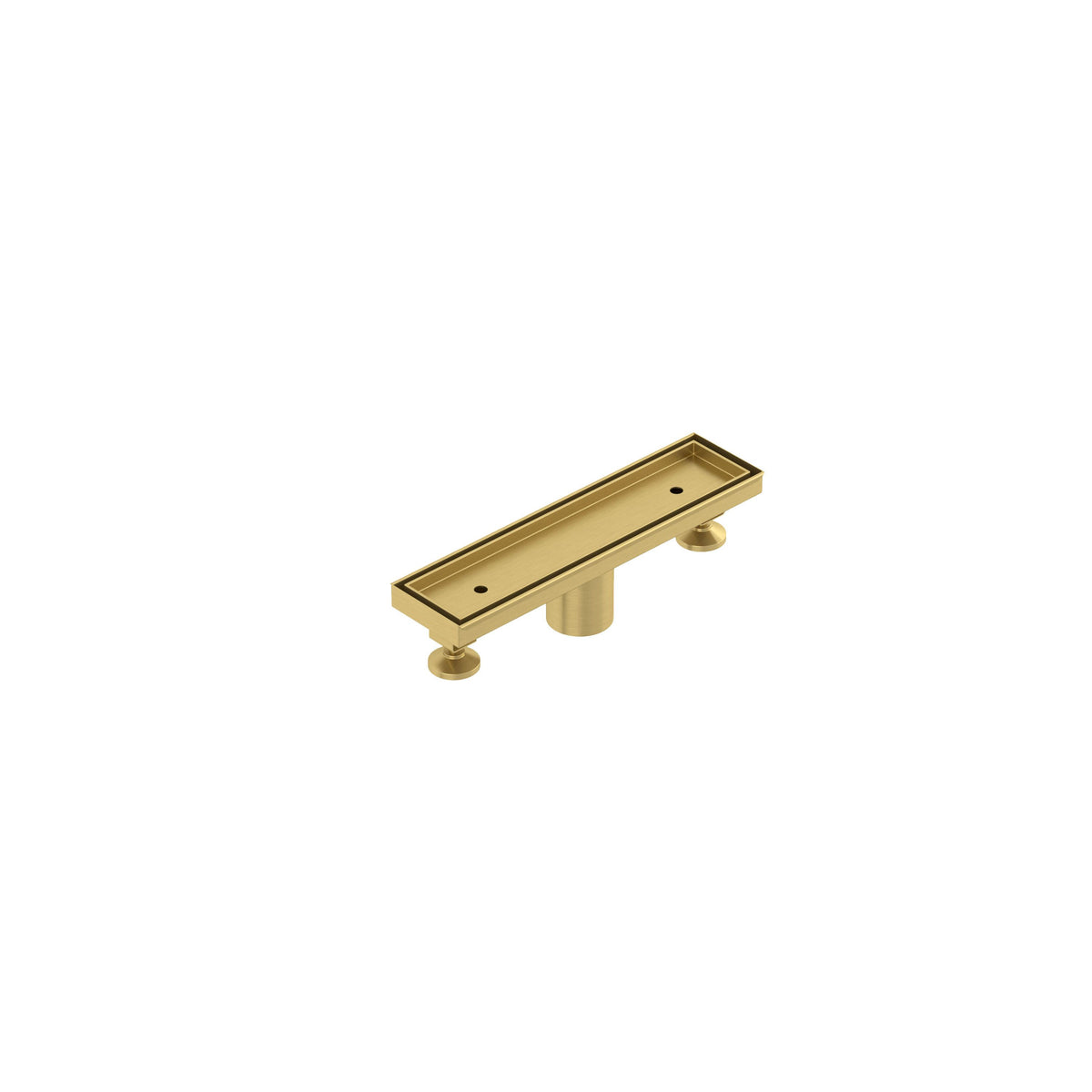 KLUDI-FLUVIA linear shower drain (tile insert) Brushed Gold