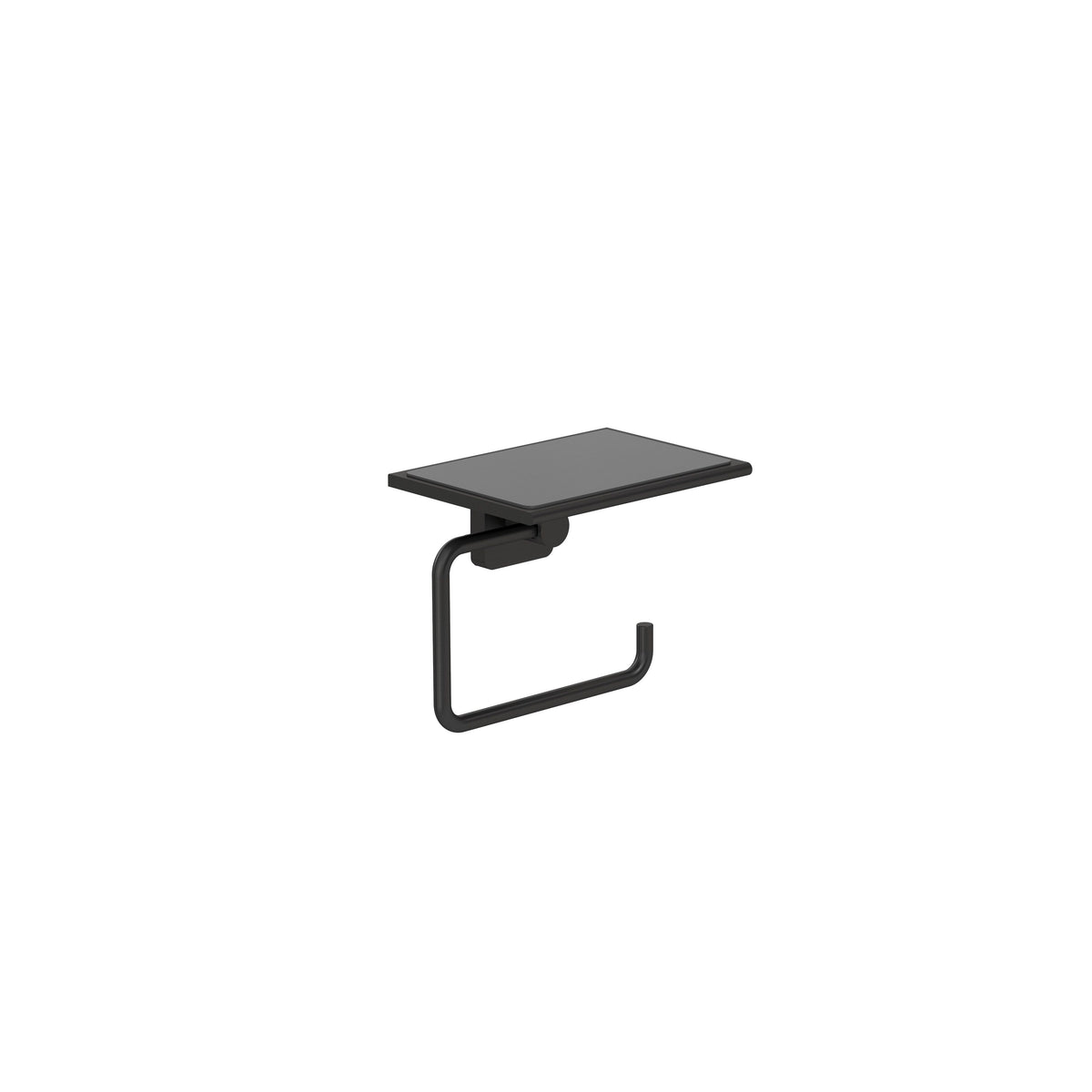 KLUDI-VELA S paper-holder Matt Black