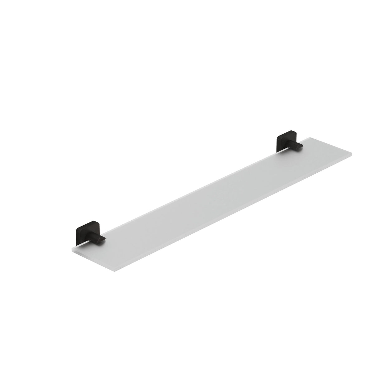 KLUDI-VELA S Glass shelf Brushed Gunmetal