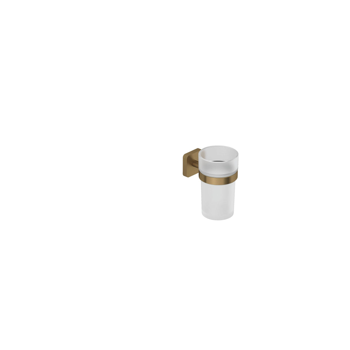 KLUDI-VELA S glass holder Brushed Bronze