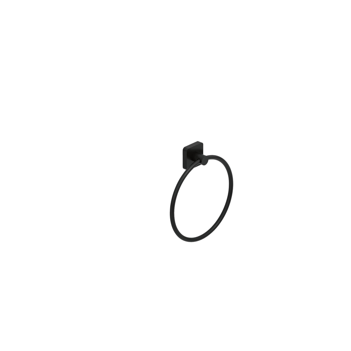KLUDI-VELA S towel-ring Matt Black