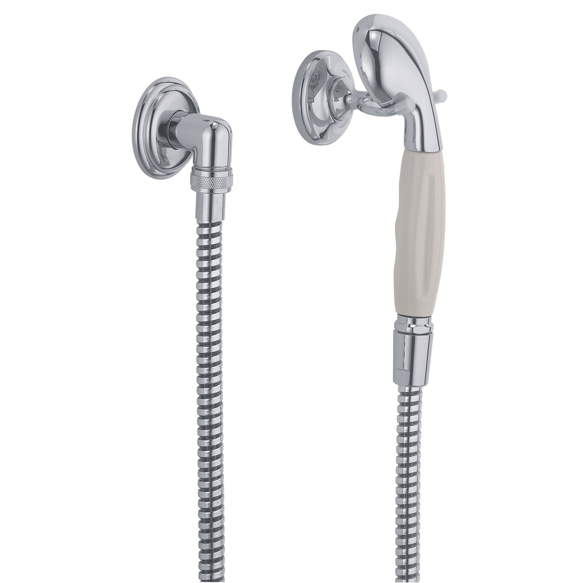 KLUDI ADLON shower set with elbow with hose DN 15