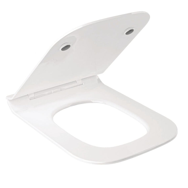 Urea soft close seat cover with quick release