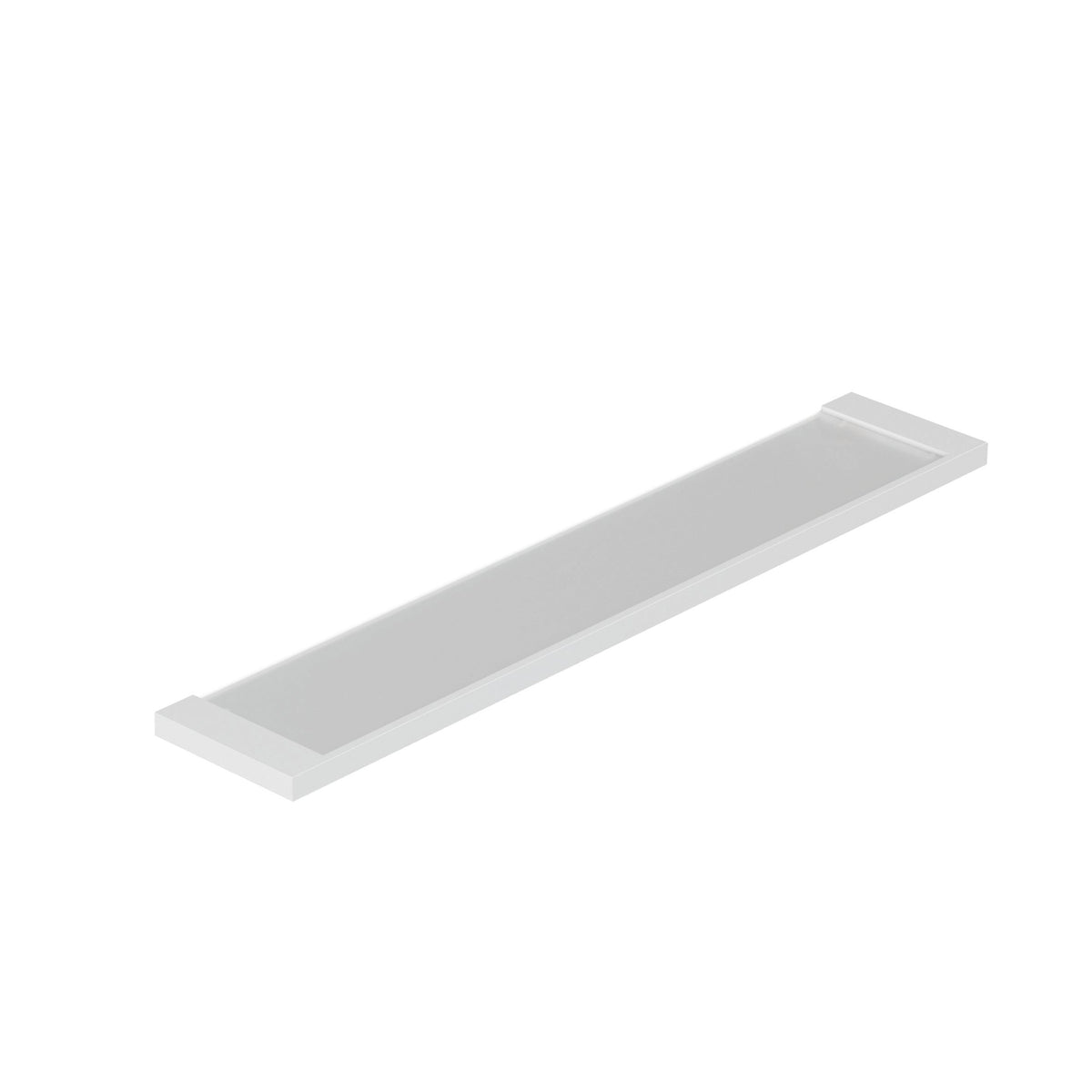 KLUDI-VELA C Glass shelf Matt White
