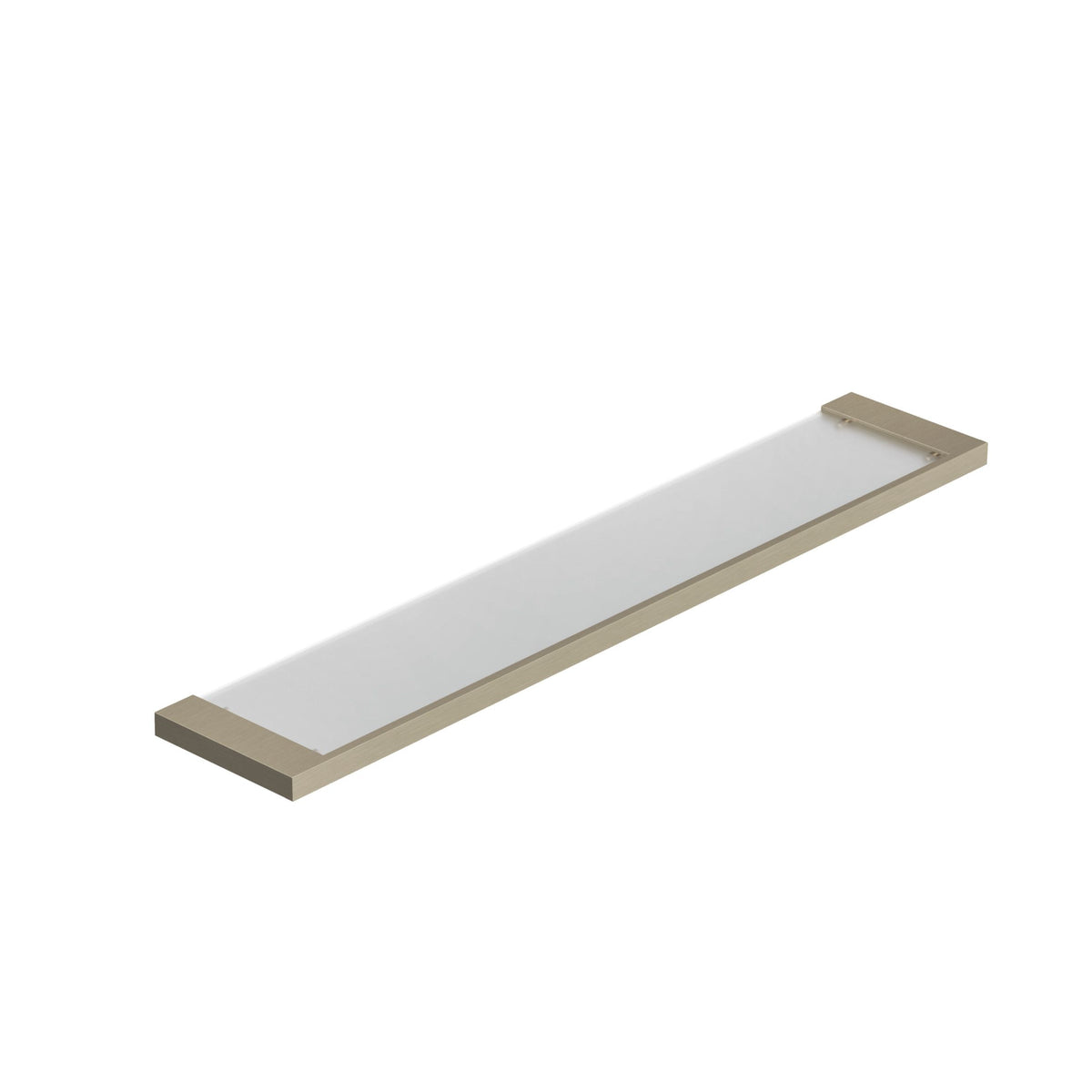 KLUDI-VELA C Glass shelf Brushed Nickel