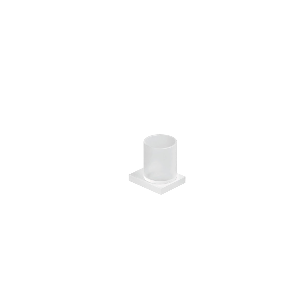 KLUDI-VELA C glass holder Matt White