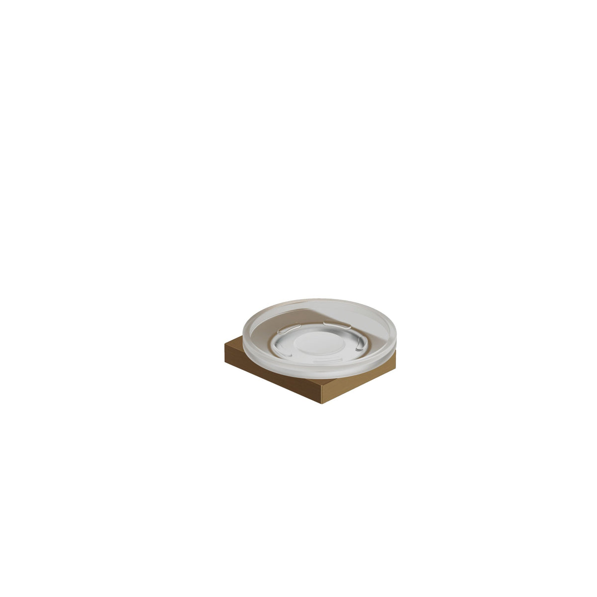 KLUDI-VELA C soap dish Brushed Bronze