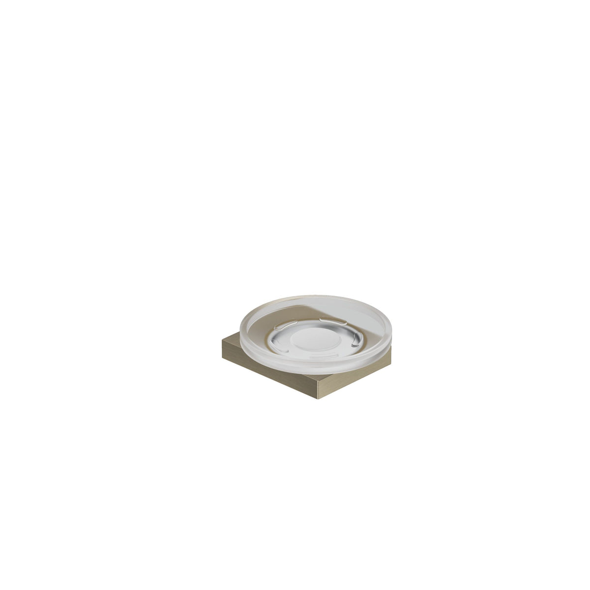KLUDI-VELA C soap dish Brushed Nickel