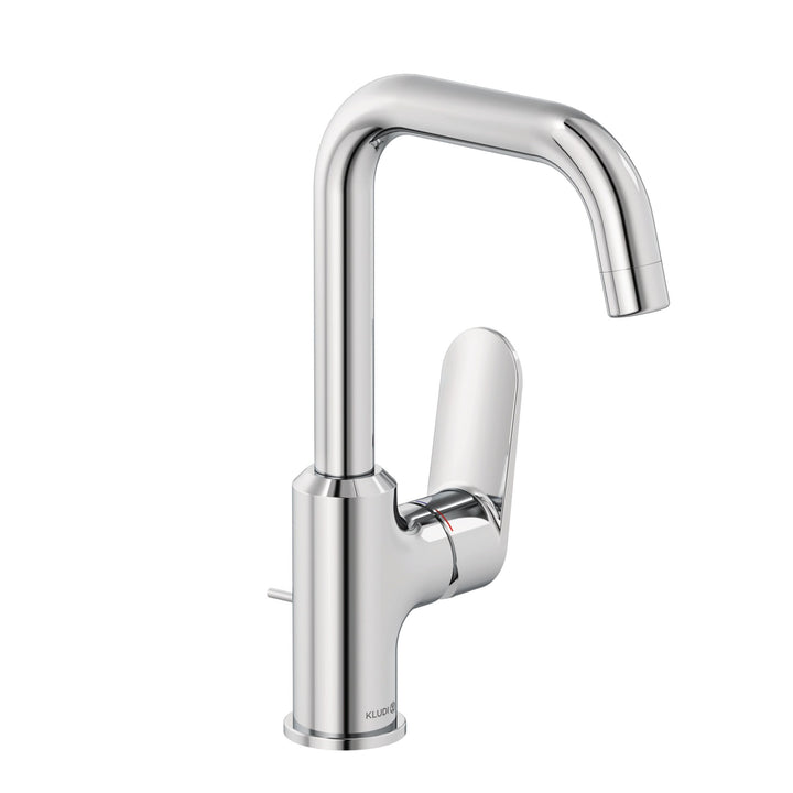 KLUDI-X1 Side Lever Basin Mixer With pop-up waste