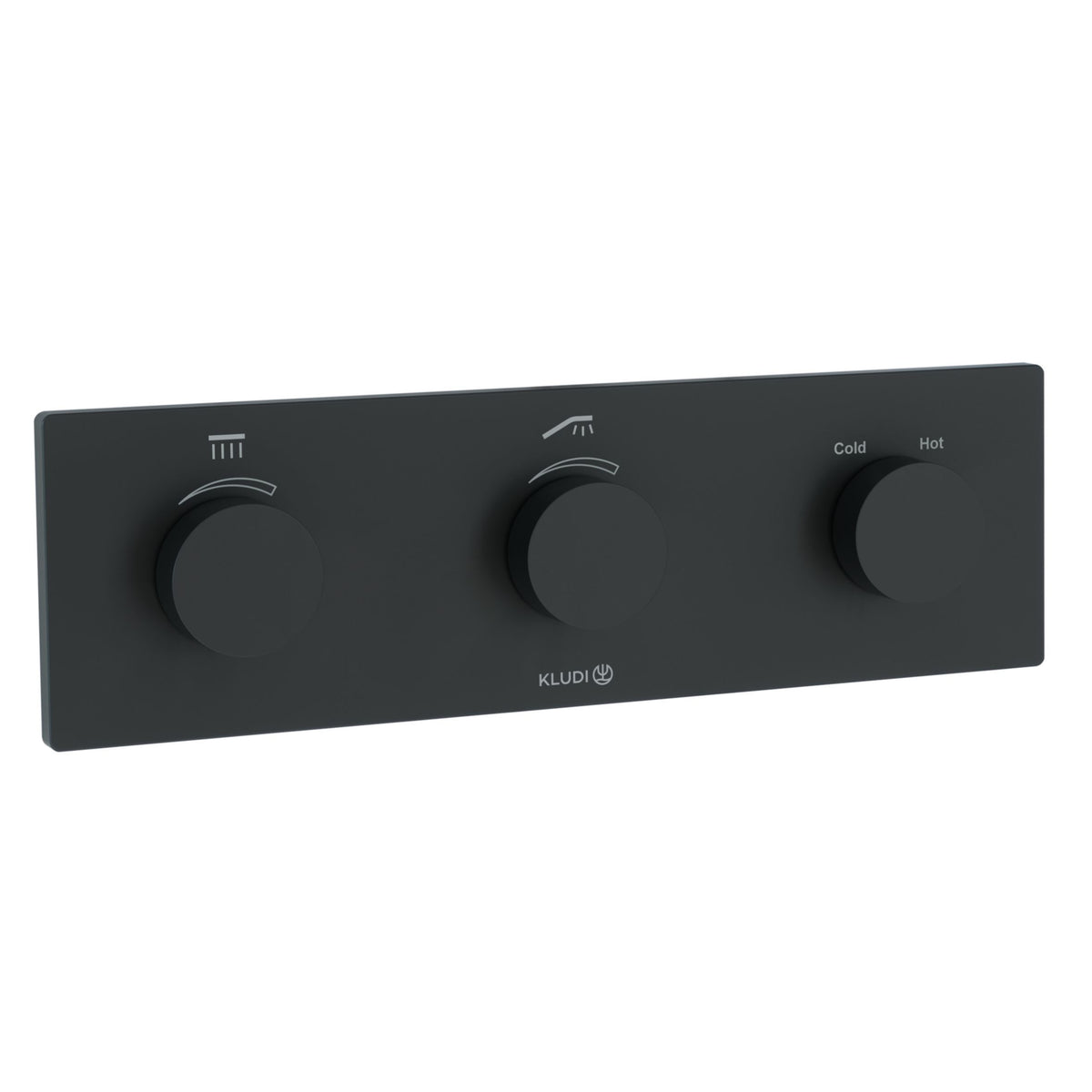 KLUDI-PUSHTRONIC electronic concealed thermostatic fitting