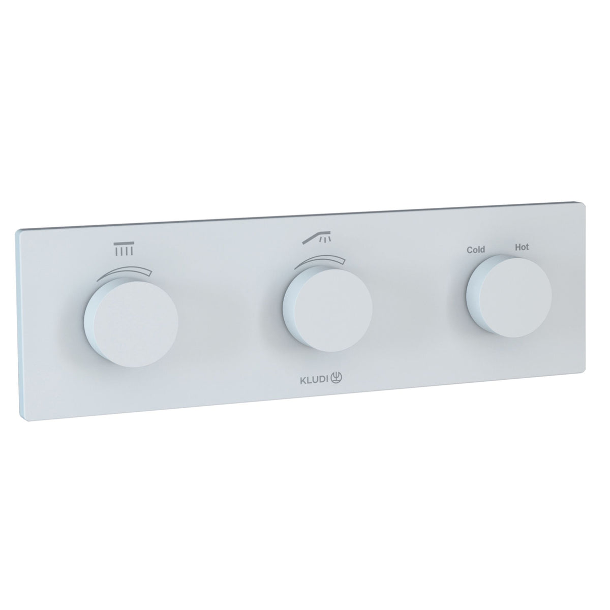 KLUDI-PUSHTRONIC electronic concealed thermostatic fitting