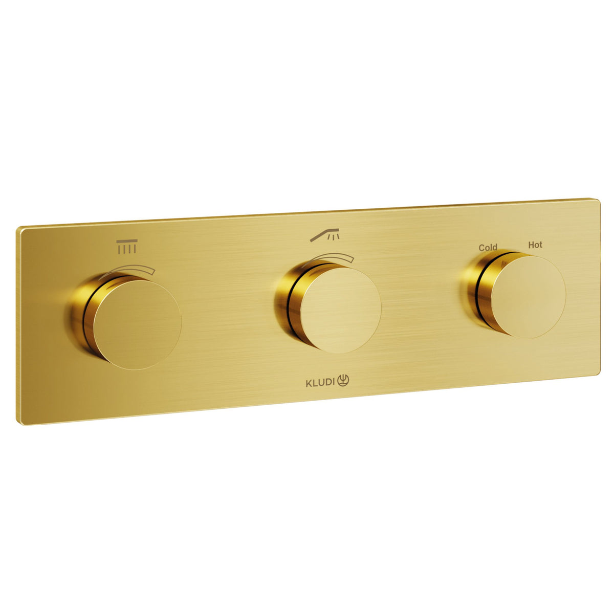 KLUDI-PUSHTRONIC electronic concealed thermostatic fitting