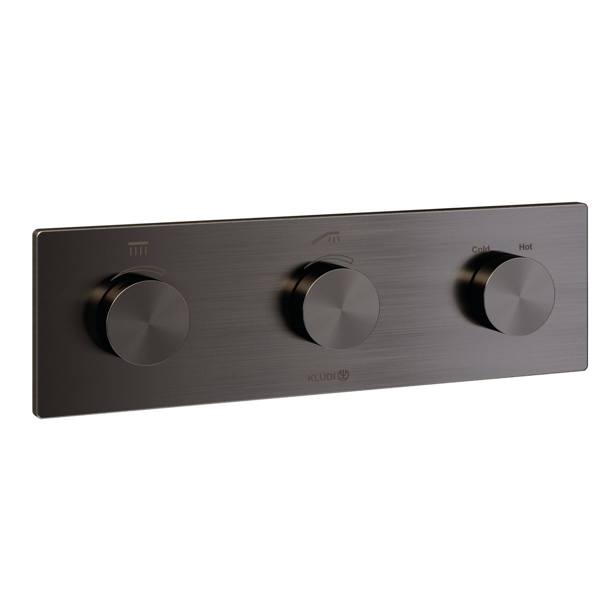 KLUDI-PUSHTRONIC electronic concealed thermostatic fitting