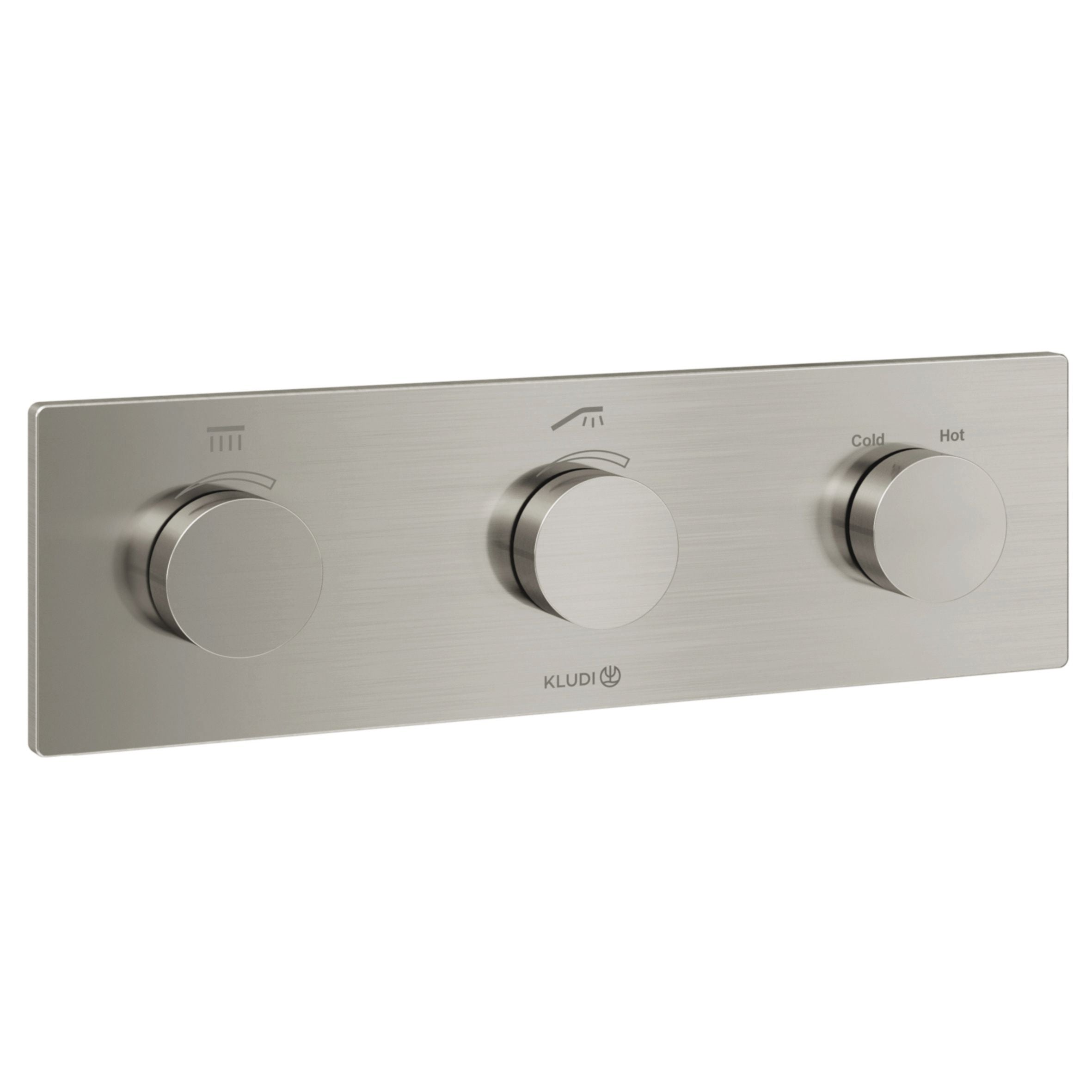 KLUDI-PUSHTRONIC electronic concealed thermostatic fitting