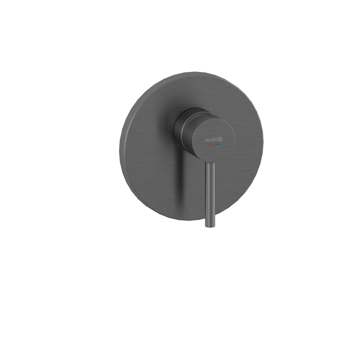 KLUDI-BOZZ concealed single lever shower mixer Brushed Gunmetal