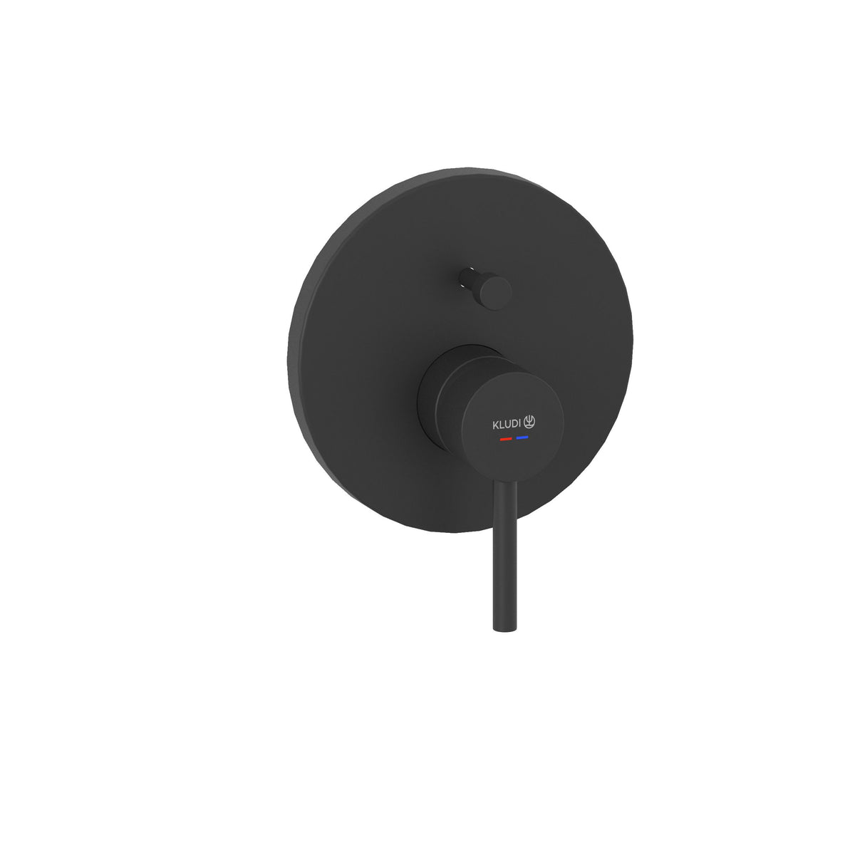 KLUDI-BOZZ concealed single lever bath and shower mixer Matt Black