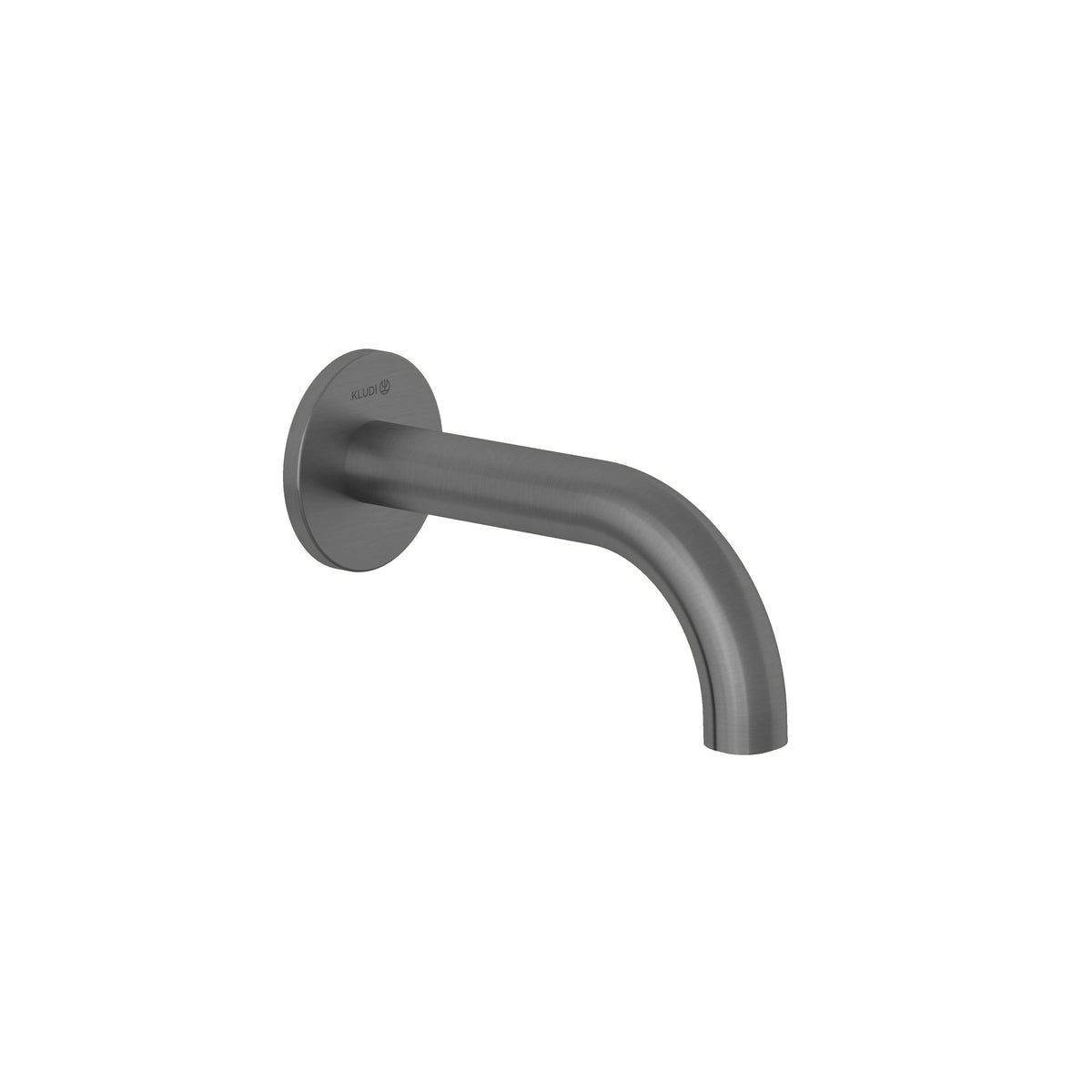 KLUDI BOZZ wall spout DN 20 Brushed Gunmetal