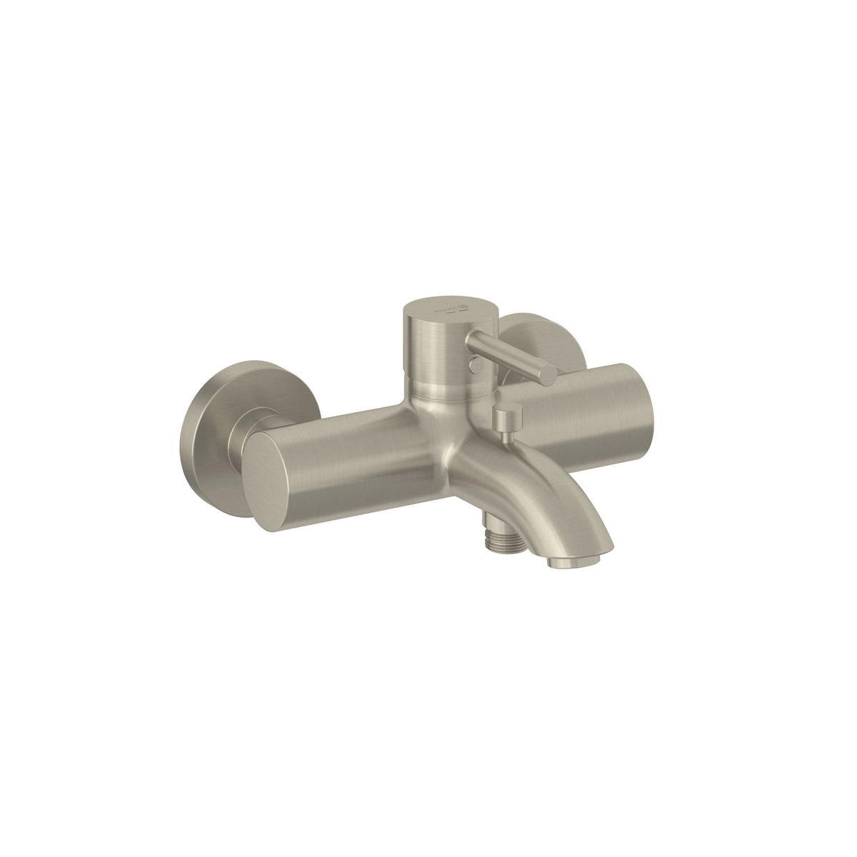 KLUDI BOZZ single lever bath and shower mixer DN 15 Brushed Nickel