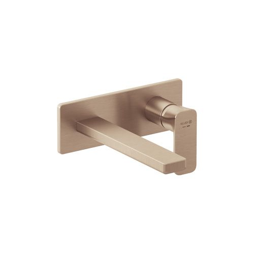 KLUDI-RENON concealed two hole wall mounted basin mixer Brushed Bronze