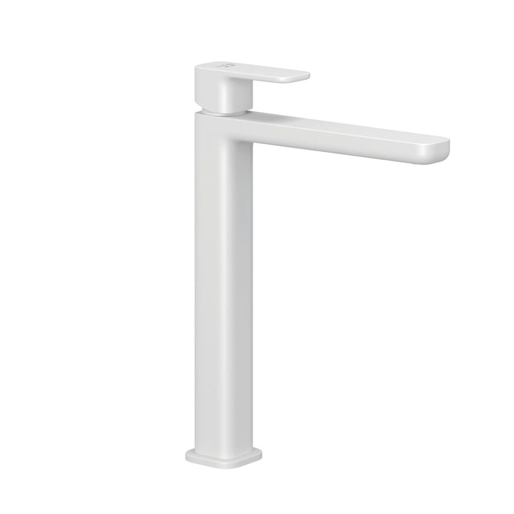 KLUDI-RENON single lever washbowl mixer without pop-up waste Matt White