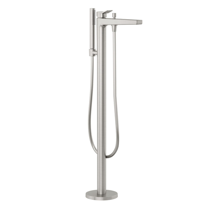 KLUDI-SOUNA single lever bath-and shower mixer Brushed Nickel